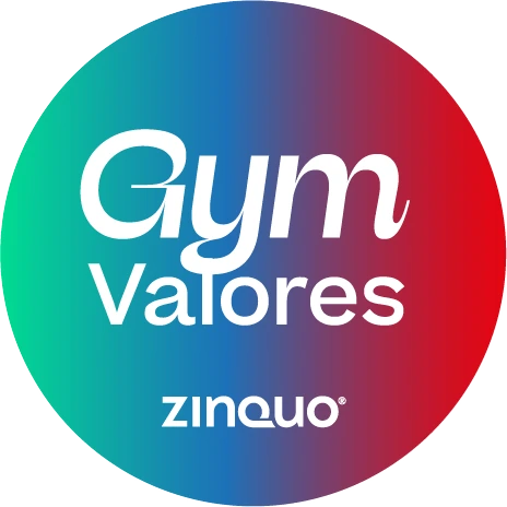 Distintivo de la membresía El Gym de los Valores de Zinquo